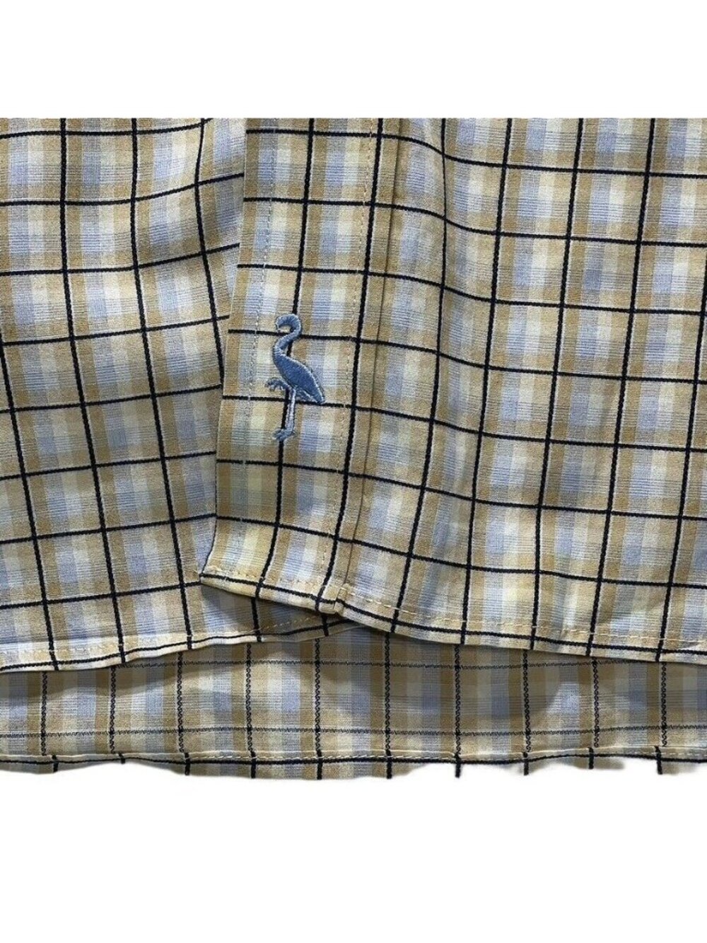 Tailor Byrd COLLECTION Mens XL Button-Down Long-Sleeve Plaid Shirt - Picture 9 of 11